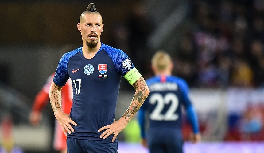 Marek Hamsik. piłkarz reprezentacji Słowenii