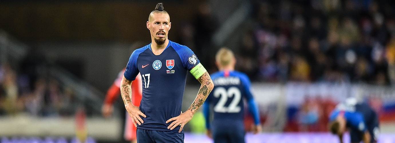 Marek Hamsik. piłkarz reprezentacji Słowenii