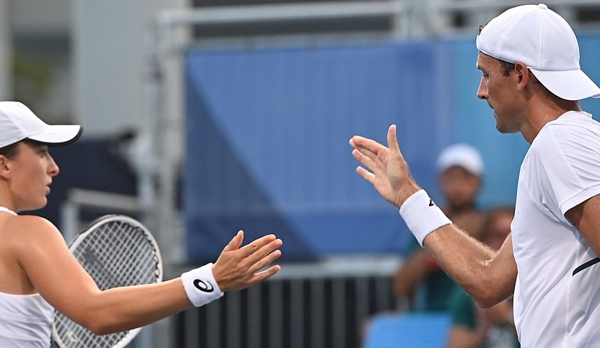 Tokio 2020: Iga Świątek i Łukasz Kubot w ćwierćfinale