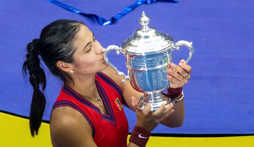 US Open 2021 - Raducanu i Miedwiediew z trofeami