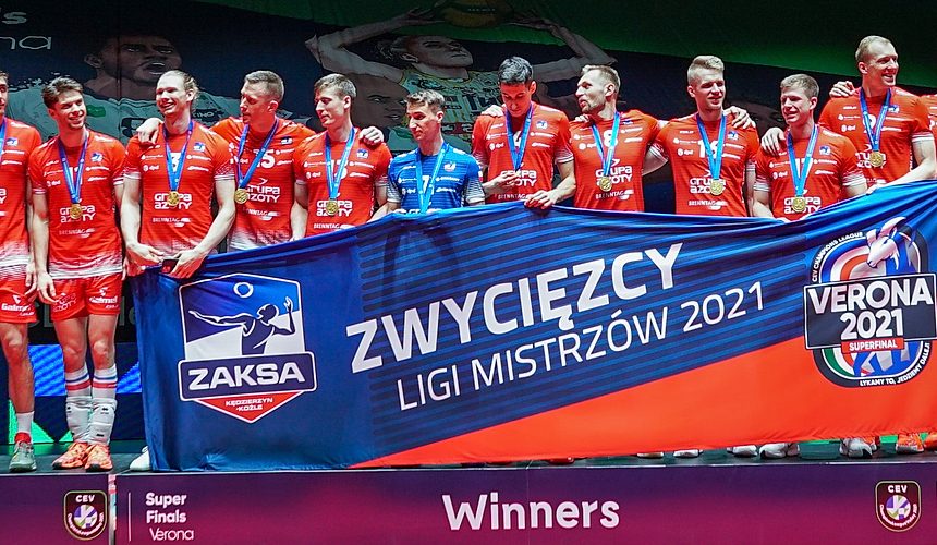 Liga Mistrzów: ZAKSA Kędzierzyn-Koźle