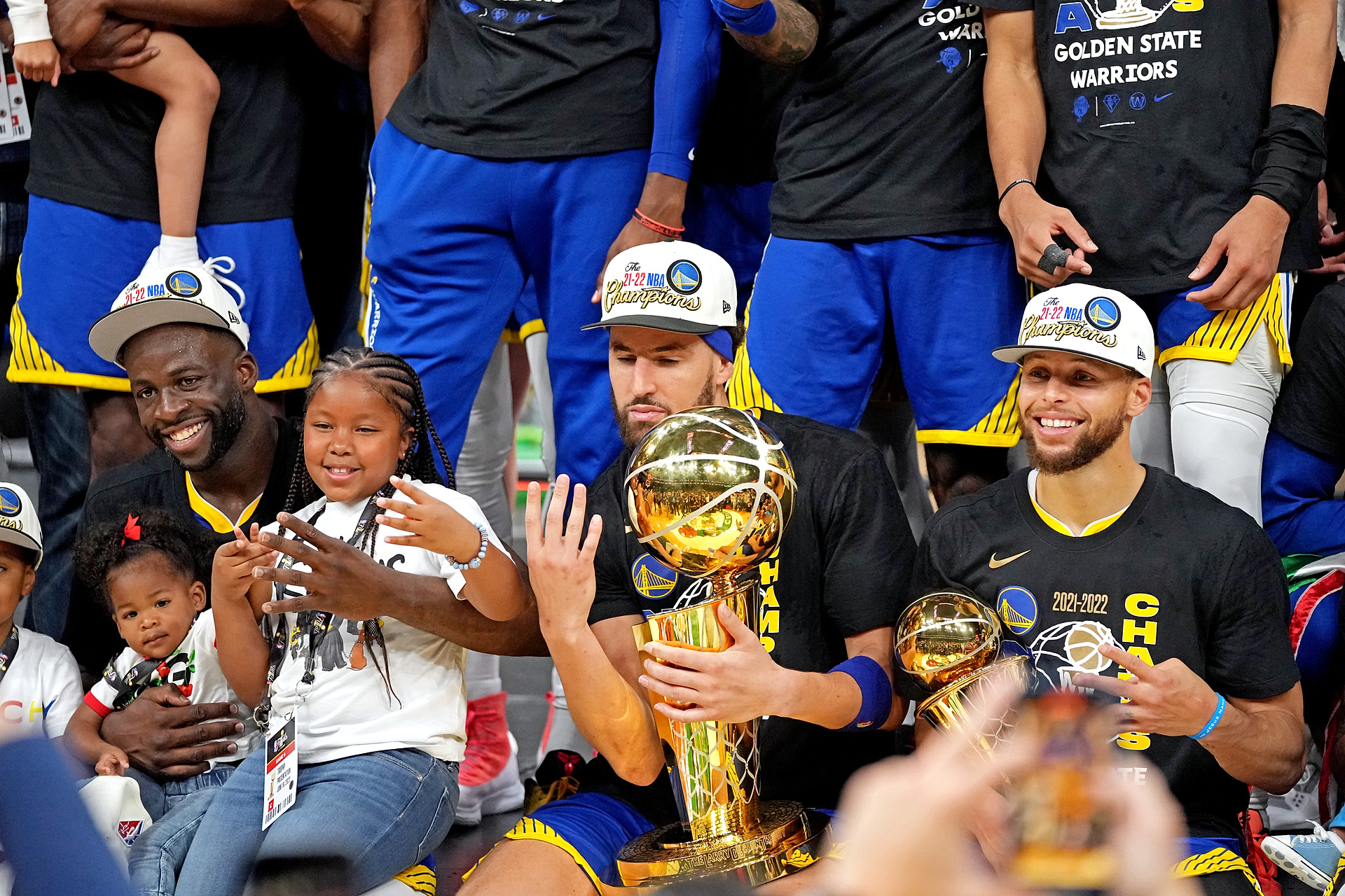 golden state warriors-nba-mistrz-thompson-curry