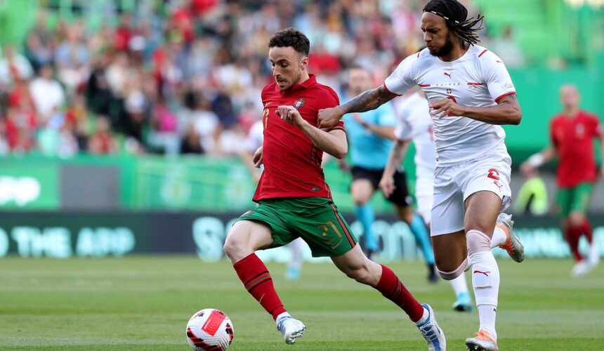 Liga Narodów: Szwajcaria - Portugalia, zapowiedź i typy, Diogo Jota