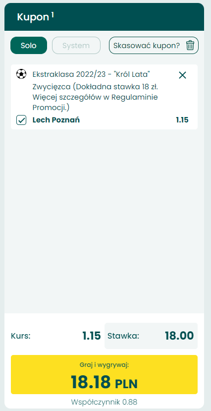 PROMOCJA BETFAN: Obstaw "Królów Lata" i weź udział w podziale 50 tys.!