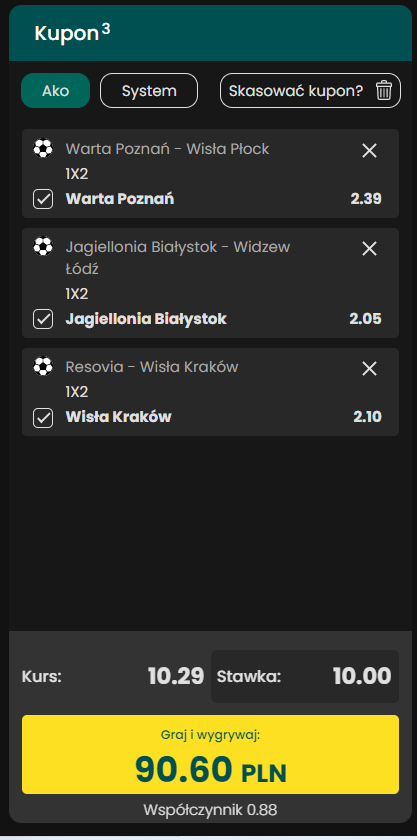 Zwycięska taktyka 1-4-4-2: Promocja BETFAN
