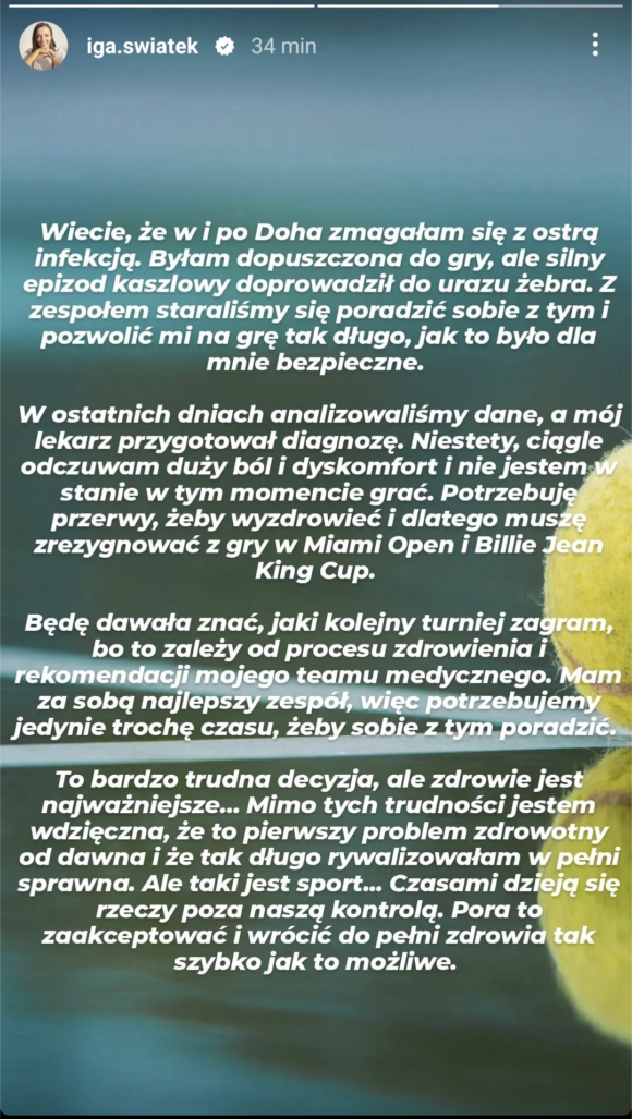Iga Światek - miami