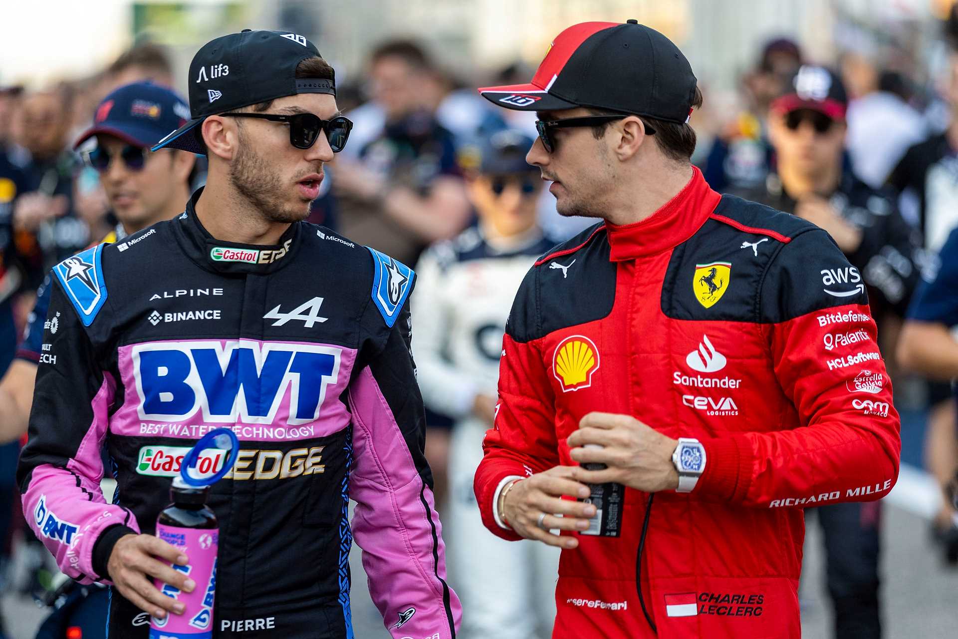 F1 Gasly Leclerc