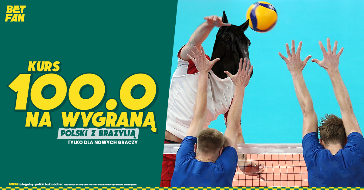 Wygrana Polski po kursie 100.0 w BETFAN