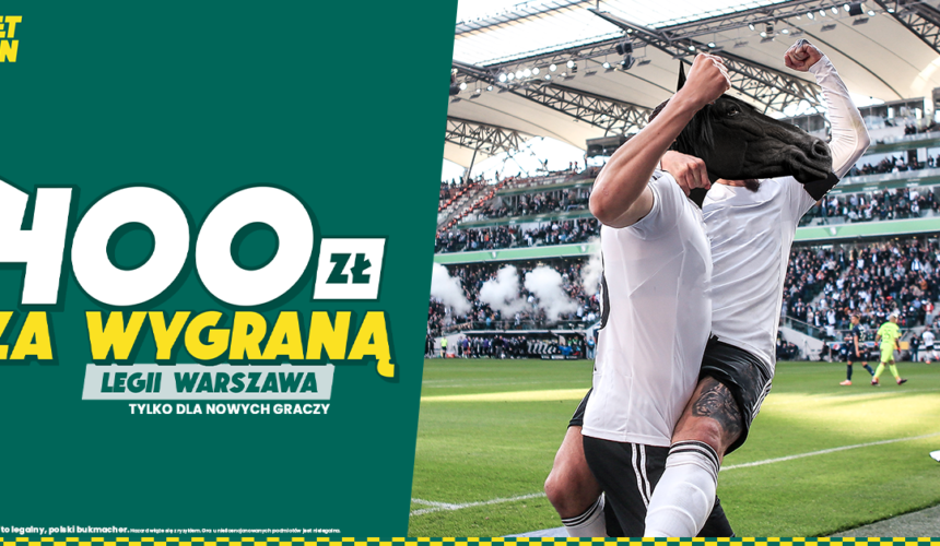 400 zł za wygraną Legii Warszawa