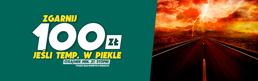 BETFAN płaci 100 zł za temperaturę min. 27 stopni - sprawdź promocję!
