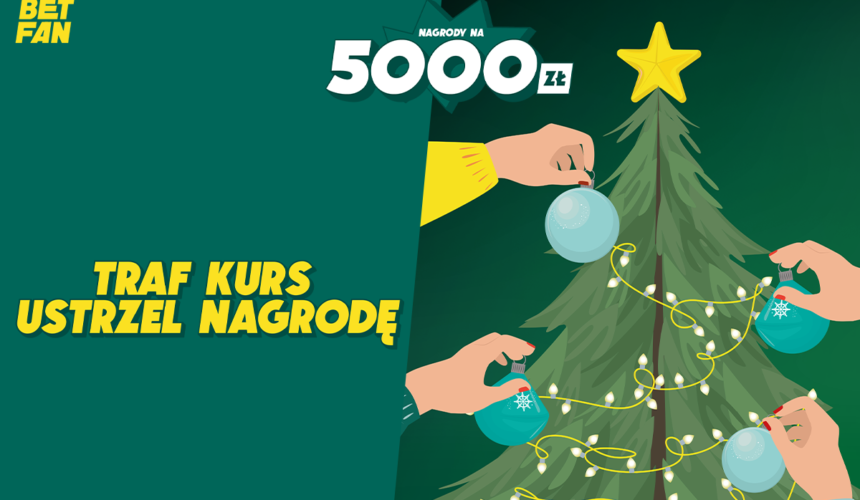 Przedświąteczny ranking BETFAN, 5000 zł