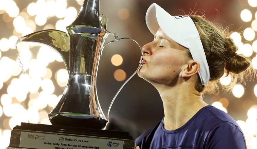 Barbora Krejcikova Dubaj 2023 WTA